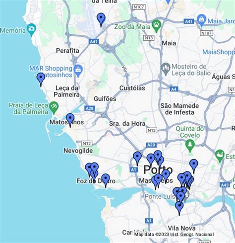 google maps porto portugal